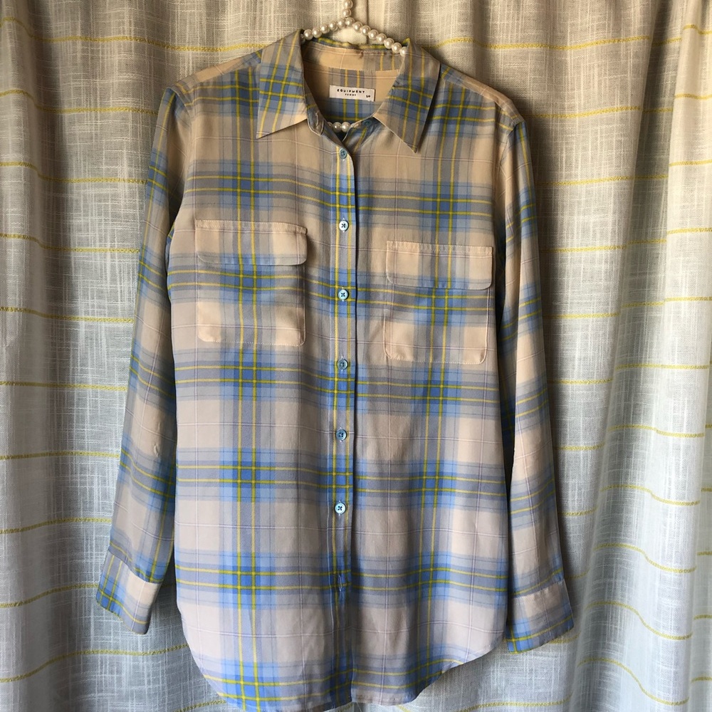 Equipment small S silk blouse Nordstrom